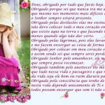 Recado Facebook Agradecimento a Deus