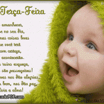 Recado Facebook Feliz Terça-feira Bebê
