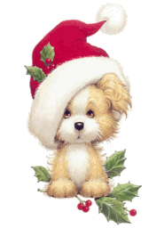 Recado Facebook Feliz Natal – Cachorro