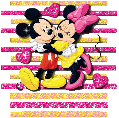 Recado Facebook Mickey e Minnie