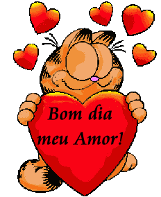 Garfield Bom Dia Meu Amor Recados Para Facebook