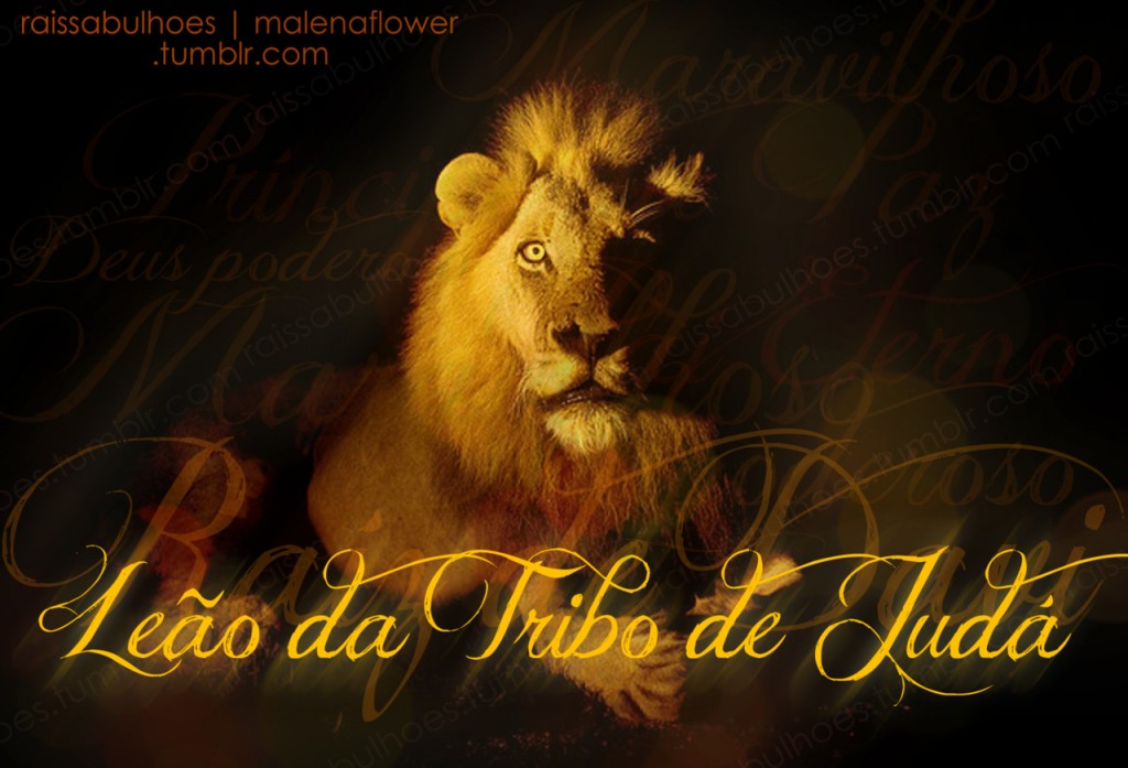jesus-e-o-leao-da-tribo-de-juda - Recados para Facebook
